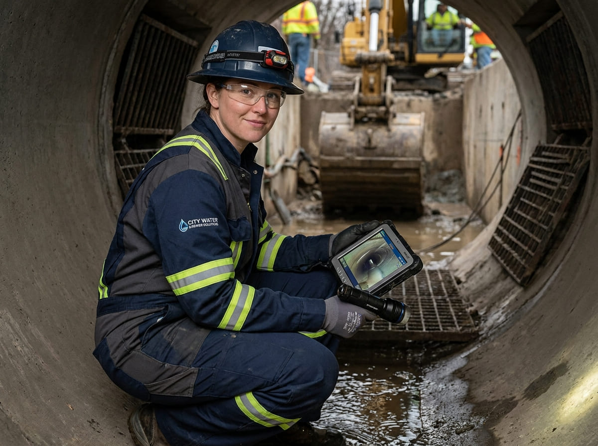 Sewer Line Inspection & Replacement in Denver City
